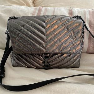 Rebecca Minkoff Jumbo Edie Nylon Flap Bag - NWT